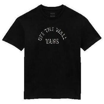 Vans Camiseta T-Shirt Femme Noir Taille Plus para mujer