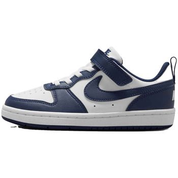 Nike Zapatillas Baskets court borough low blanc/navy para hombre