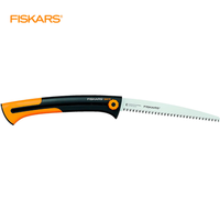 fiskars sierra larga retractil para madera verde para jardin 1000614