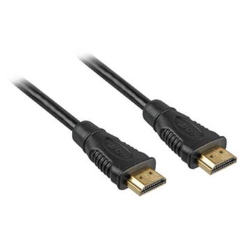 Cable HDMI Sharkoon 2 m Negro Conectores Macho