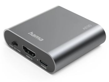 Hama 00205100 divisor de audio Plata