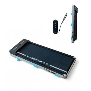 BEHUMAX - Cinta de correr Trekkon plegable motor 1.25HP pantalla LED velocidad ajustable hasta 6 km/h para caminar y trotar en casa