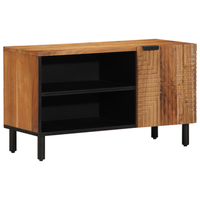 mueble de tv  muebles de salon madera maciza de acacia 80x315x46 cm cfw93017