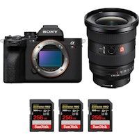 alpha 7r v  fe 16-35mm f28 gm ii  3 sandisk 256gb extreme pro uhs-ii sdxc 300 mbs  pdf mcz dir