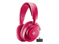 auriculares gaming - steelseries arctis nova 7 gen 2 50h autonomia 24 ghz inalambrico  bluetooth magenta