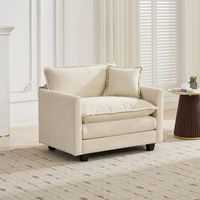 sofa cloud 1 plaza sin reposapies chenilla funda doble transpirable beige