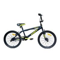 bicicleta 20 umit bmx  azul neon