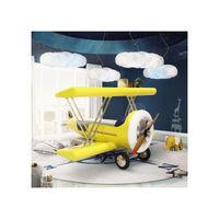 sky b plane junior bed in yellow