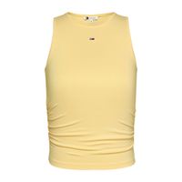 tommy jeans camiseta amarilla dw0dw17893-zho