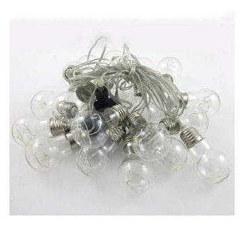 Guirnalda led 20 bombillas transparentes (3w)