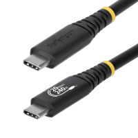 cable usb4 startechcom 2m usb-c certificado usb-if 20gbps 240w pd 4k120 dp14