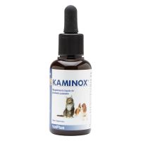 vetplus - kaminox 120 ml suplemento esencial de potasio para funcion renal canina y felina