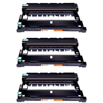 Pccom Essential Tambor Compatible con Brother DR2300 Negro Pack 3