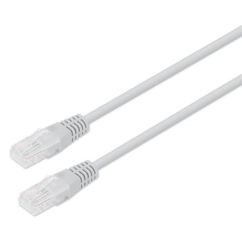 PcCom Essential Cable de Red RJ45 Cat6 UTP CU AWG24 hasta 1000Mbps 2m Gris