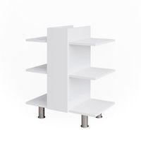 mueble bajo lavabo fynn 60 x 70 cm con 6 estantes vicco