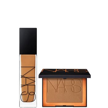 NARS Natural Longwear Foundation 30ml and NARS Laguna Bronzing Powder 2.8g (Various Shades) - Caracas
