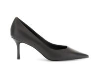 escote de cuero black