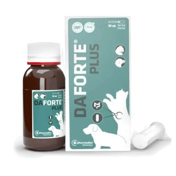 Daforte Plus 50 ml suplemento digestivo para perros y gatos Pharmadiet