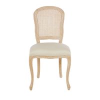 silla de color lino con cana