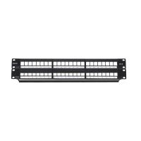 panel de parcheo phoenix 48 puertos cat6 utp 1u 19