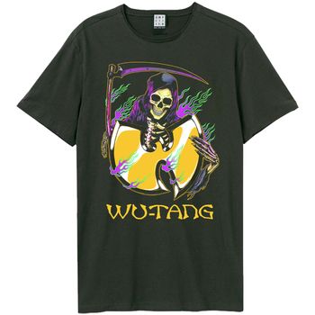 Amplified Clothing Camiseta manga larga Grim Reaper para hombre