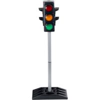 semaforo infantil klein 725 cm con luces led y base rellenable