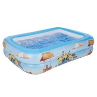 piscina infantil 200x150x50 cm  family minions