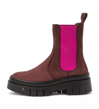 Art para mujer. 1195412WR003_008 Botines de piel 1954 Amberes Burdeos (41), Plano, Ninguno, Casual