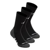 adidas performance cushioned crew calcetines para correr unisex - negro