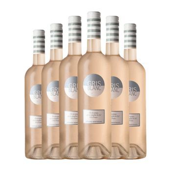 Gérard Bertrand Vino Rosado Gris Blanc Rosado Vin Joven 75 Cl 12.5% Vol. (pack De 6 Unidades)
