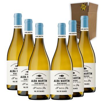 Alba Martín Albariño - Pack 6 Botellas 75 Cl - 0,0% Vol.