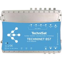 receptor satelite modular technisat techninet bs7 azul plata