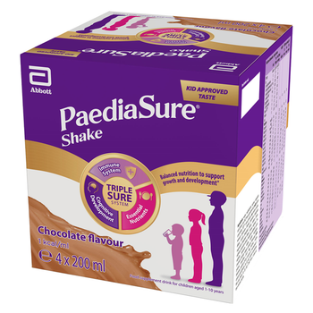PaediaSure Shake Chocolate Flavour Multivitamin Drink for Kids EXPIRY JULY 2023
