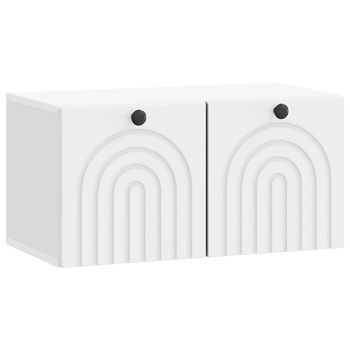 Mueble Para Tv De Pared 59,5 X 31 X 30 Cm Madera De Ingeniería Vidaxl