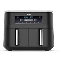 ninja foodi freidora de aire 6 en 1 con compartimento doble 76l