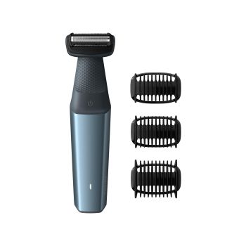 Afeitadora Corporal Bodygroom Philips BG3015, Uso en Seco y Húmedo