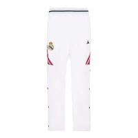 pantalon largo baloncesto real madrid adidas blanco