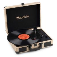 tocadiscos audizio rp116lw bluetooth usb 334578 rpm piel sintetica