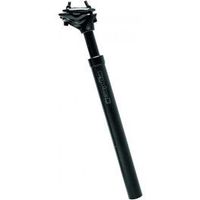 ergotec tija de sillin con suspension sp-100 vario 309 350 mm 45 mm 15 mm offset aluminio negro