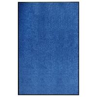 felpudo lavable azul 120x180 cm vidaxl