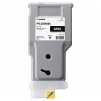 canon pfi-206mbk cartucho de tinta negro mate xl original