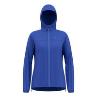 odlo x-alp waterproof  chaqueta para correr mujeres - azul azul