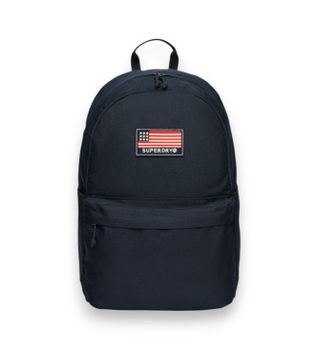 Superdry para mujer. Y9110273A Mochila con parches Classic Montana marino (OSFA), Casual, Poliéster
