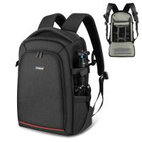 puluz-mochila portatil para camara impermeable a prueba de aranazos con dos hombros estabilizador ptz de mano bolsa para camaras y cubierta para lluvia