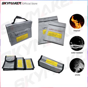 Bolsa de seguridad para batería LiPo, impermeable, ignífuga, alta calidad, protector seguro RC, saco de carga para batería Lipo, Dron de carreras, piezas de modelo RC
