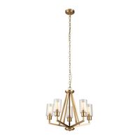 lampara de arana deryn 5 luces