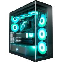 caja pc arctic xtender e-atx vidrio templado rgb 5 ventiladores