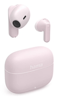 hama audio auriculares bt tws freedom light ii rosa