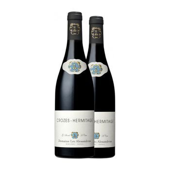 Les Alexandrins Vino Tinto Crozes-hermitage 75 Cl 13.5% Vol. (pack De 2 Unidades)