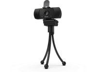 reacondicionado seminuevo muy bueno webcam - krom kam full hd 30 fps con microfono angulo 110 para macwindowsandroidlinux negro